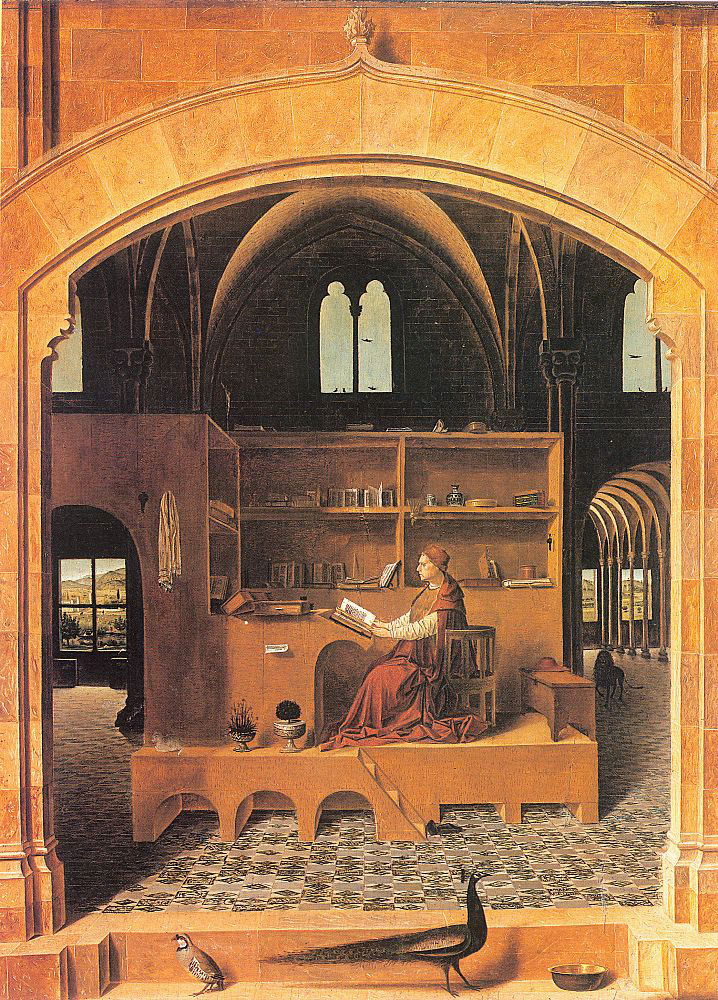 Antonello da Messina, St. Jerome in His Study
