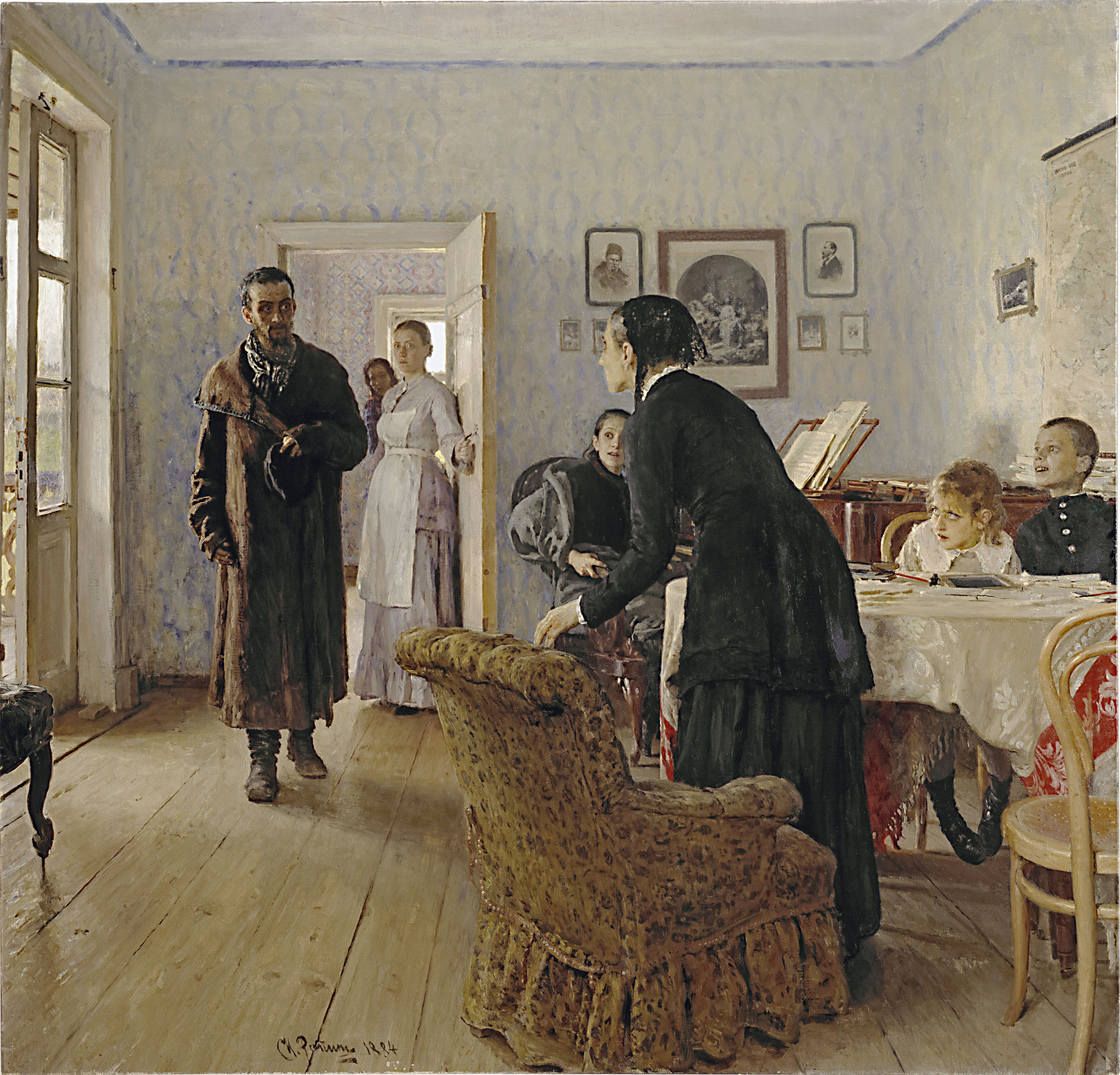 Ilya Repin, They Did Not Expect Him