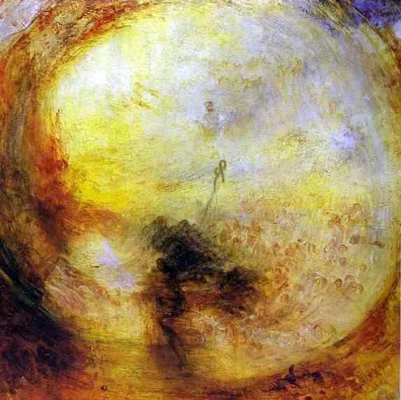 J. M. W. Turner, Light and Colour (Goethe's Theory) — The Morning after the Deluge — Moses Writing the Book of Genesis